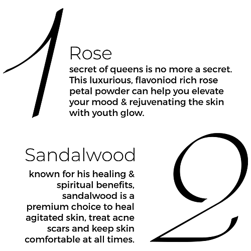 Buy Brillare Face Wash Rose Powder, For Well Hydrated, Younger