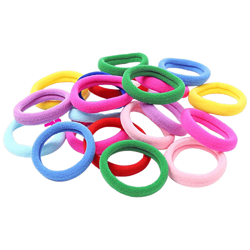 Buy CS BEAUTY Hair Tie/Rubber Band Multicoloured Online at Best Price