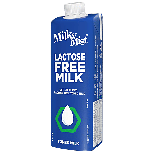 Buy Milky Mist Lactose Free Toned Milk UHT Sterilized, Easy To Digest