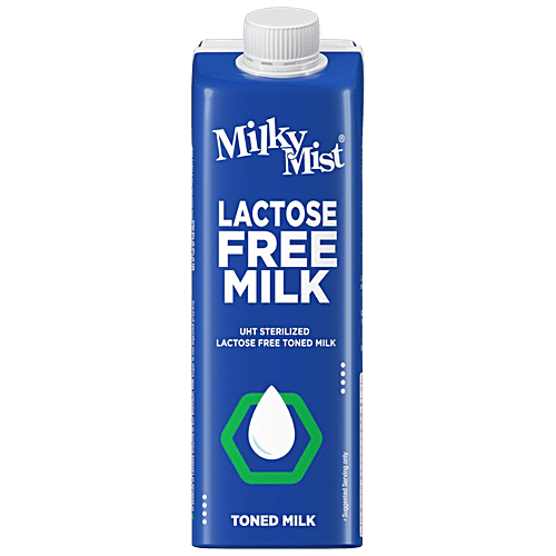 Buy Milky Mist Lactose Free Toned Milk UHT Sterilized, Easy To Digest
