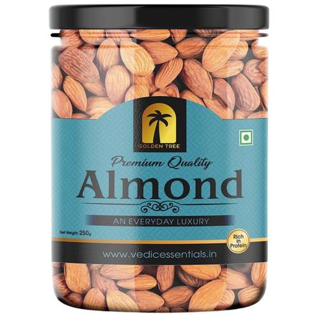 Golden Tree California Almonds, 250 gm 