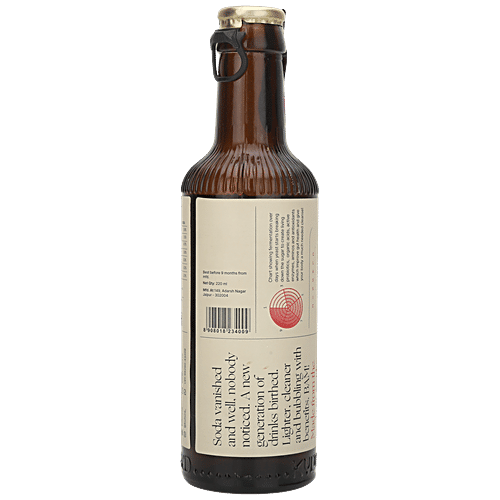 Kultur'd Kombucha Apple Cinnamon - Blend Of Prebiotics & Probiotics, 220 ml  Refreshing Fermented Drink
 Rich in Probiotics & Prebiotics