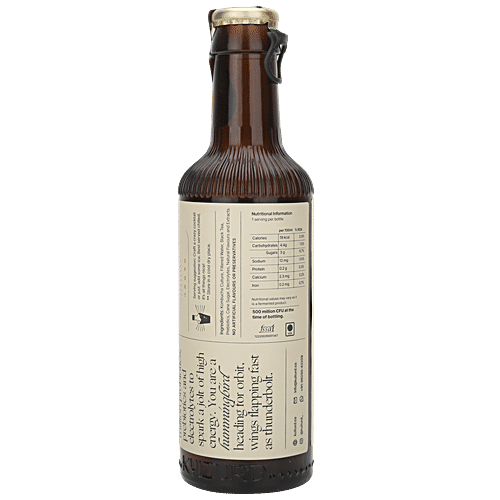 Kultur'd Kombucha Peach - Blend Of Prebiotic, Probiotics & Electrolytes, 220 ml  Refreshing Flavour
 Probiotic-Rich