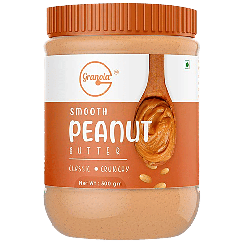 Buy Granola Smooth Peanut Butter Classic, Gluten & Cholesterol Free, NonGMO Online at Best