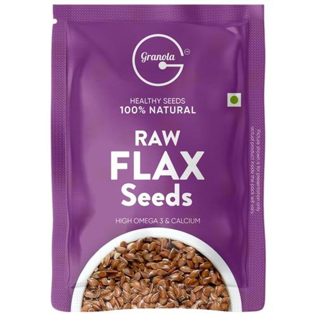 Buy Granola Raw Flax Seeds 100 Natural, Healthy, High In Omega 3