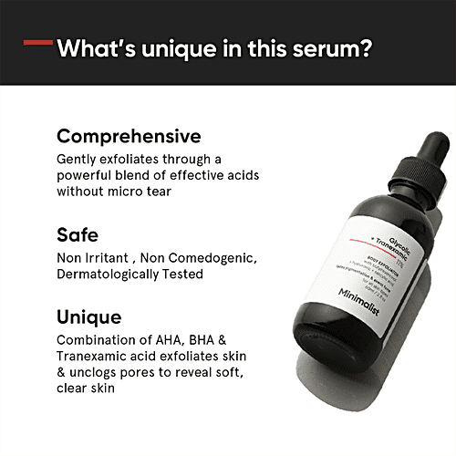 Buy Minimalist Glycolic & Tranexamic Acid 11 Body Exfoliator AHA BHA