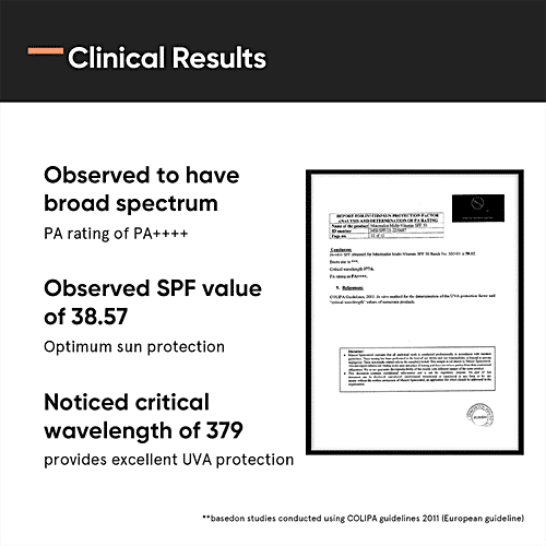 Buy Minimalist SPF 30 Body Lotion With Vitamin E, Gylcerin & Green