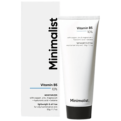 Buy Minimalist Vitamin B5 10 Moisturizer With Zinc, Copper