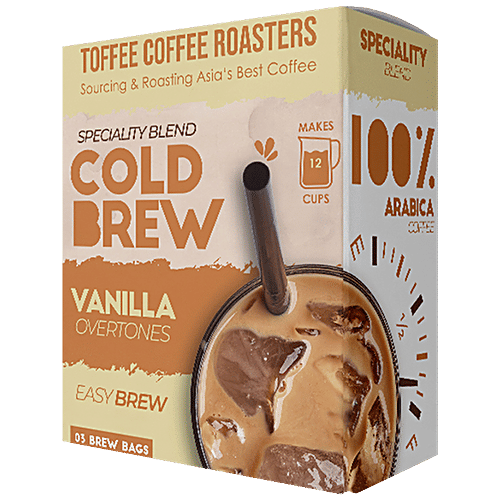 Buy Toffee Coffee Roasters Vanilla Cold Brew Coffee Online at Best