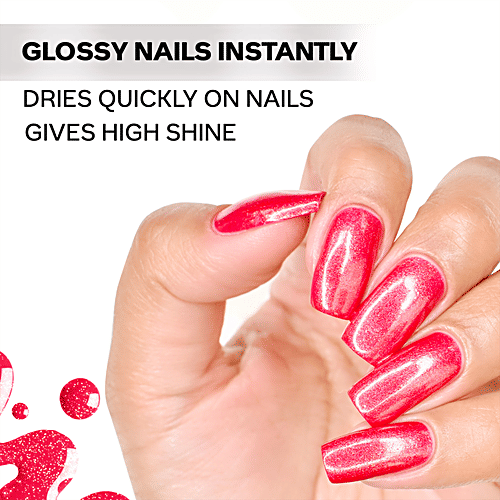 Faces Canada Ultime Pro Splash Nail Enamel - Long Lasting Shine, 8 ml Decked Up A08 