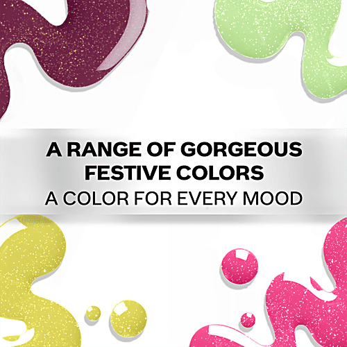 Faces Canada Ultime Pro Splash Nail Enamel - Long Lasting Shine, 8 ml Decked Up A08 