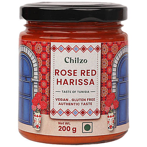 Buy Chilzo Rose Harissa Authentic Taste, Gluten Free Online at Best