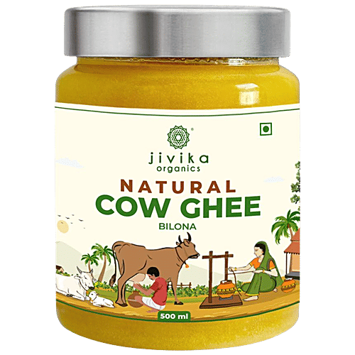 Buy Jivika Naturals Natural Cow Ghee Rich In Taste & Flavour Online