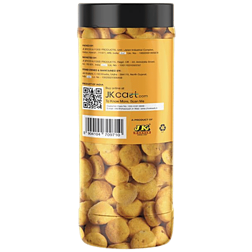 JK Chaskaah Jowar Puff - Cheddar Cheese, Dry Roasted, Zero Cholesterol, 75 g