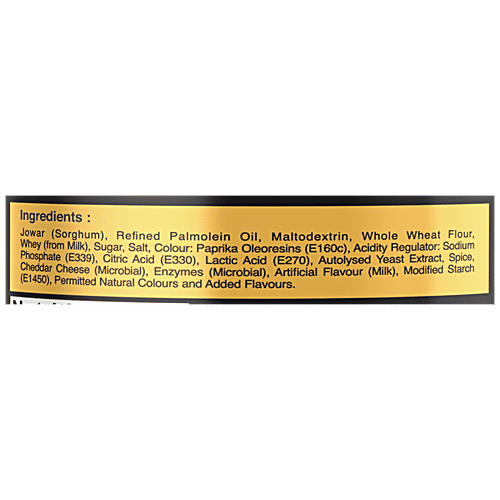 Buy JK CHASKAAH Jowar Puff Cheddar Cheese, Dry Roasted, Zero