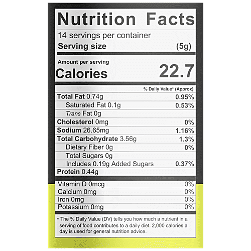 JK Chaskaah Jowar Puff - Sour Cream & Onion, Dry Roasted, Zero Cholesterol, 75 g  