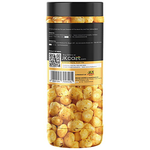 JK Chaskaah Makhana - Cheddar Cheese, Dry Roasted, Zero Cholesterol, 70 g  