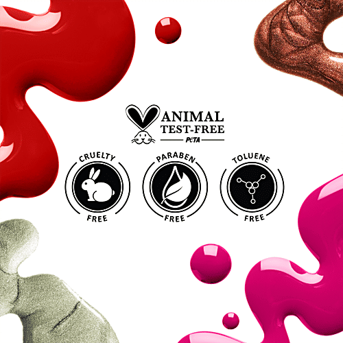 Faces Canada Ultime Pro Splash Mini Nail Enamel - Floral Dream, Royal Ruby, Cherry Blast & Watermelon, 5 ml (Pack of 4) 