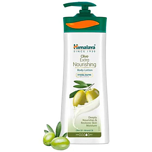 Himalaya Olive Extra Nourishing Body Lotion - Restores Skin Moisture, 400 ml