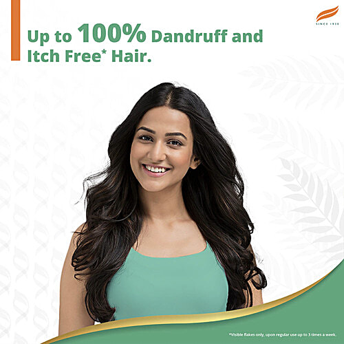 Himalaya Anti-Dandruff Cooling Mint Shampoo up to 00 relief dandruff and itchy scalp with Cooling mint and Tea Tree oil, 180 ml