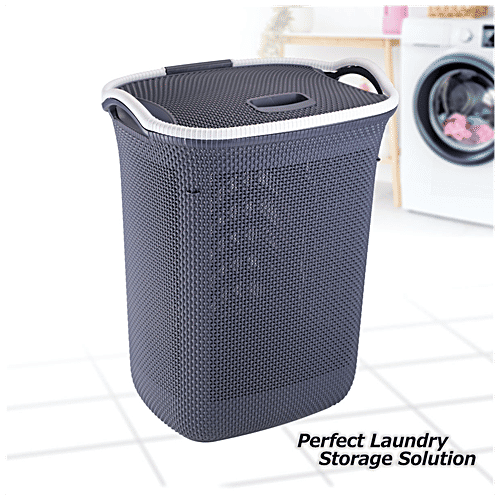 Buy JOYO Honey Comb Laundry Basket Plastic, High Quality, Sturdy