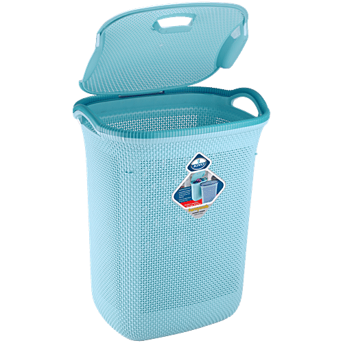 Joyo Honeycomb Laundry Basket - Plastic, High Quality, Sturdy, Assorted Colours, 54 L  Perfect Laundry Storage Solution
 Durable & Sturdy Design