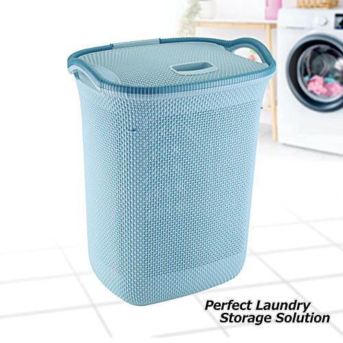 Joyo Honeycomb Laundry Basket - Plastic, High Quality, Sturdy, Assorted Colours, 54 L  Perfect Laundry Storage Solution
 Durable & Sturdy Design