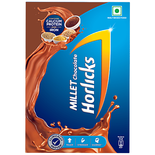 Buy Horlicks Millet Chocolate Rich In Calcium, Protein & Iron Online