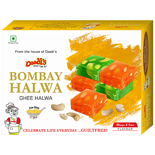 Buy Daadi's Bombay Ghee Halwa Mango & Kiwi Flavour Online at Best