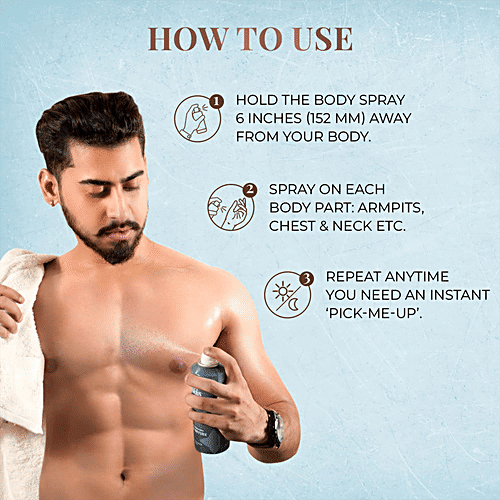 Buy Just Herbs Musk Divine Long Lasting Body Spray For Men Online at