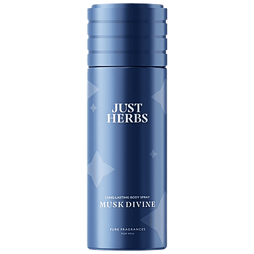 Buy Just Herbs Musk Divine Long Lasting Body Spray For Men Online at