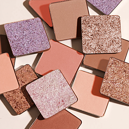 Just Herbs Herb-Enriched 9 In 1 Eye Shadow Palette -  Long Wearing, Easily To Blend, 9 g Sunshine - Day Palette Non-Patchy