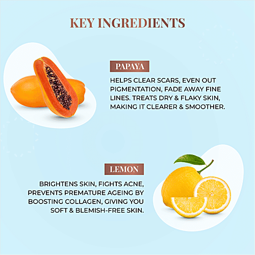 Buy Just Herbs Spot Control Foaming Face Wash With Papaya & Lemon