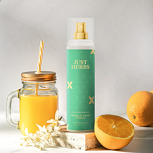Buy Just Herbs Tropical Fruit Punch Long Lasting Body Mist Online at
