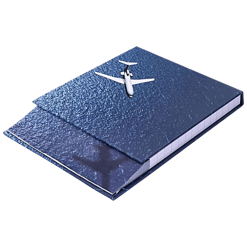 Navneet Youva Slanting Mini Note Pad For Students, Professionals & Personal Use - Single Line, 120 Sheets, Assorted, Matte Laminated, 1 pc (Pack of 2)