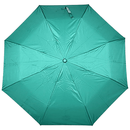 JBG Home Store 3 Fold Manual Open Solid Umbrella - Green, 1 pc  