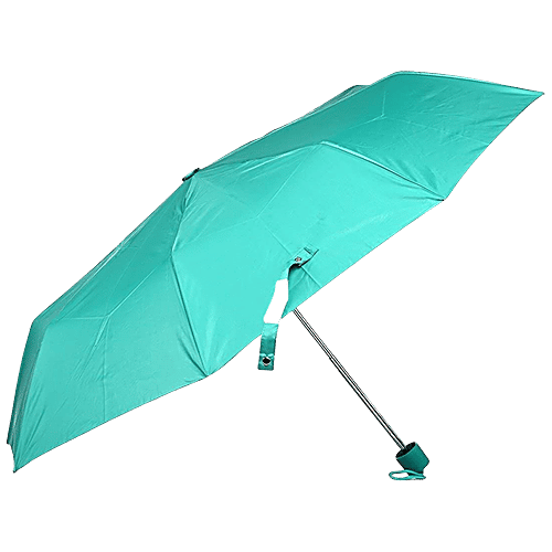 JBG Home Store 3 Fold Manual Open Solid Umbrella - Green, 1 pc  
