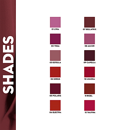 Sugar Cosmetics Mettle Liquid Lipstick - Highly Pigmented, 7 ml 11 Rigel, Rusty Orange 