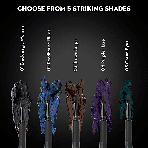 Sugar Cosmetics Born To Wing Gel Eyeliner - Smudge Proof, Long Lasting, 01 Blackmagic Woman, Black, 2.3 g  