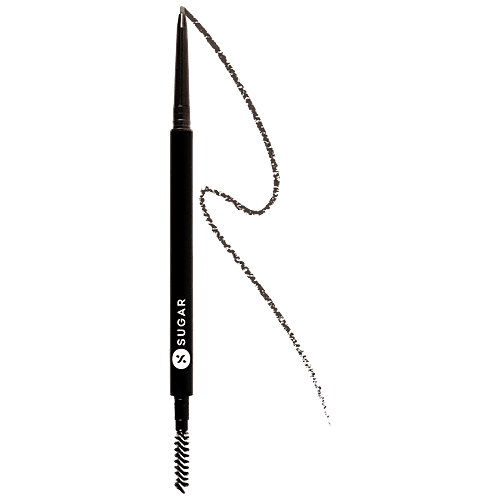 Sugar Cosmetics Arch Arrival Micro Brow Pencil - Water Resistant, Lasts Up To 12 Hours, 0.09 g 02 Taupe Tom 