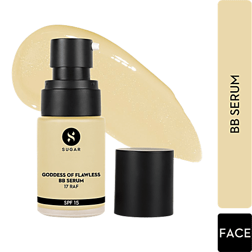 Sugar Cosmetics Goddess Of Flawless BB Serum - With SPF 15, 25 ml 17 Raf