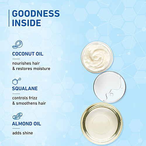 Plum Coconut & Squalane Nutri-Shine Hair Serum - With Vitamin E & Almond Oil, 75 ml  