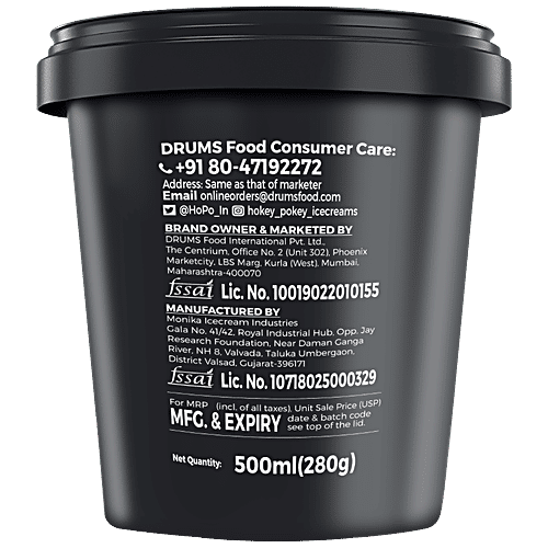 Hokey Pokey Ice Cream - Chocolate Frenzy, 500 ml  