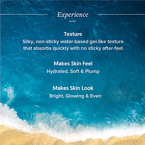 Aqualogica Glow+ Concentrate Face Serum - Vitamin C, Papaya & Hyaluronic Acid, For Glowing & Brightening Skin, 30 ml  