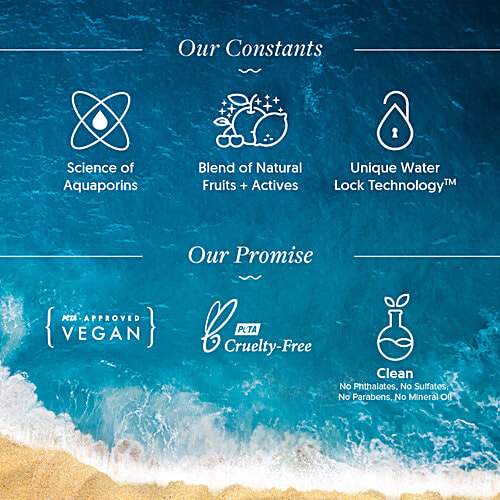 Aqualogica Glow+ Concentrate Face Serum - Vitamin C, Papaya & Hyaluronic Acid, For Glowing & Brightening Skin, 30 ml  