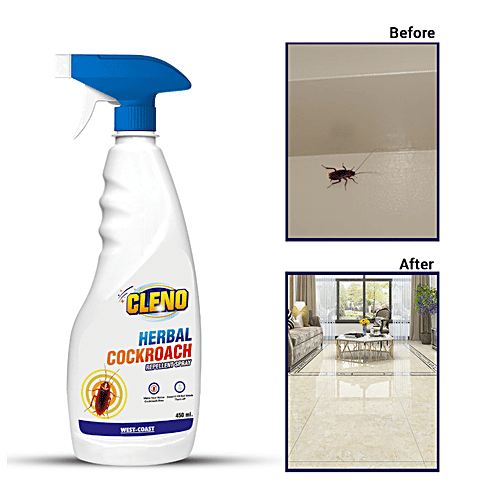Cleno Herbal Cockroach Repellent Spray, 450 ml