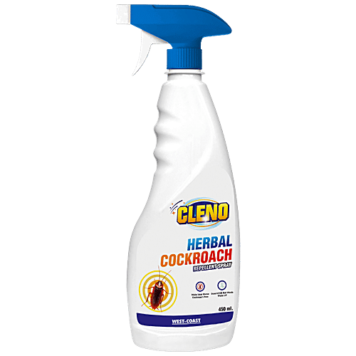Cleno Herbal Cockroach Repellent Spray, 450 ml