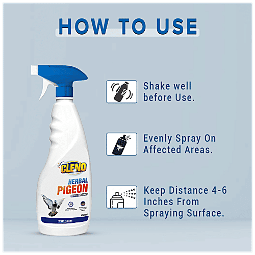Buy Cleno Herbal Pigeon Repellent Spray Online at Best Price of Rs 500 bigbasket