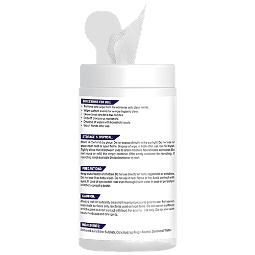 Buy Cleno Disinfectant GymFitness Equipment & Yoga Mat Wipes Online at Best Price of Rs 300