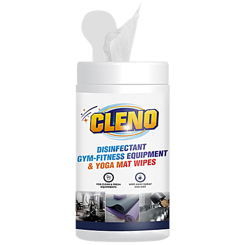 Buy Cleno Disinfectant GymFitness Equipment & Yoga Mat Wipes Online at Best Price of Rs 300